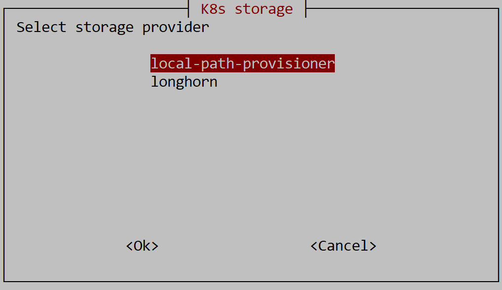 install 12 storage provider