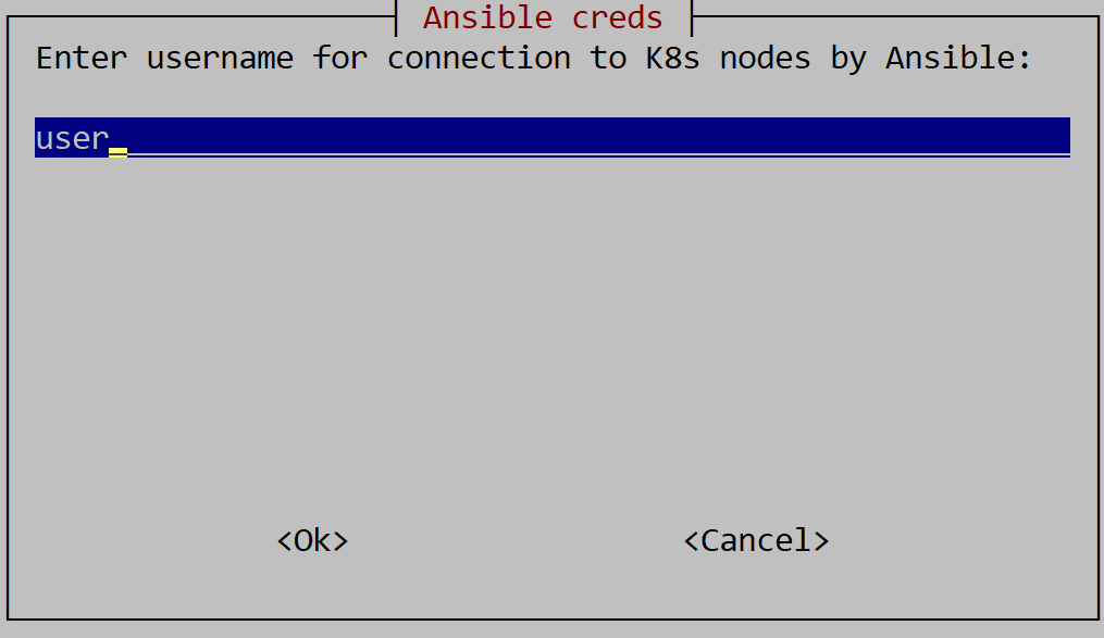 install 3 ansible creds