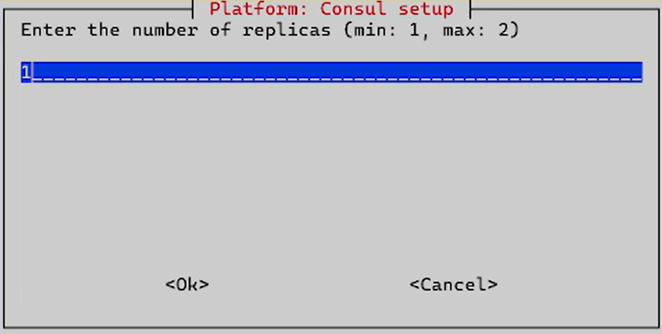 install consul setup replicas