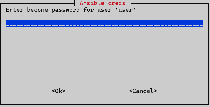 install ansible become pass
