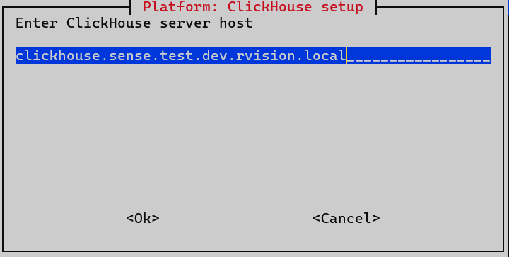install platform clickhouse host
