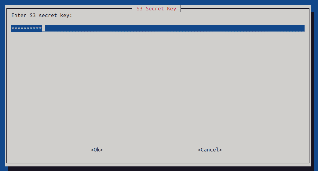 backup config 7