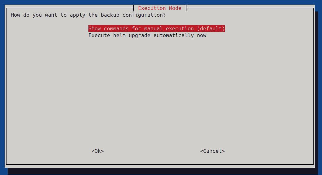 backup config 8
