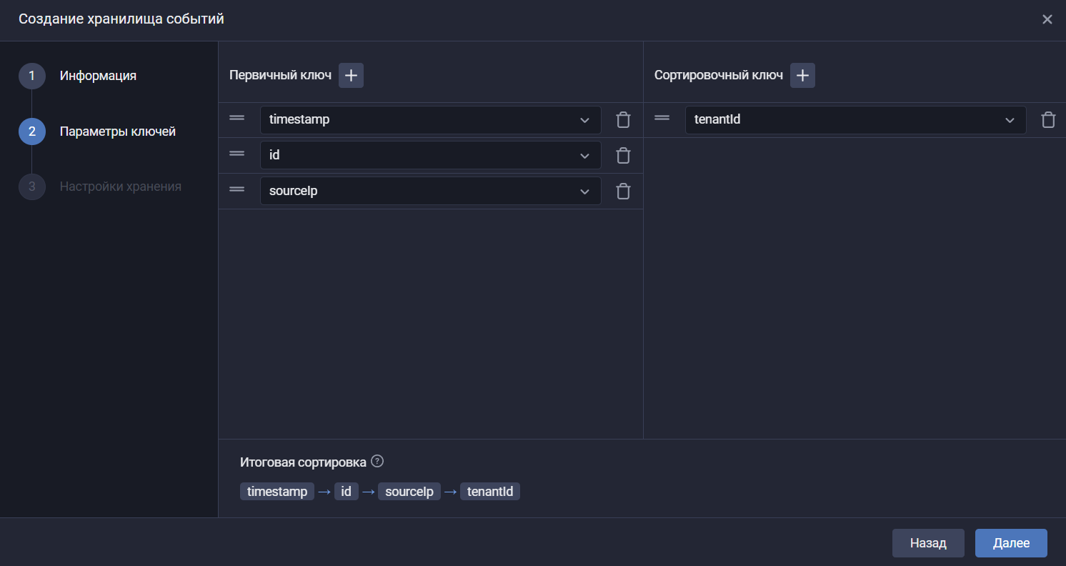EventStorageBuilder