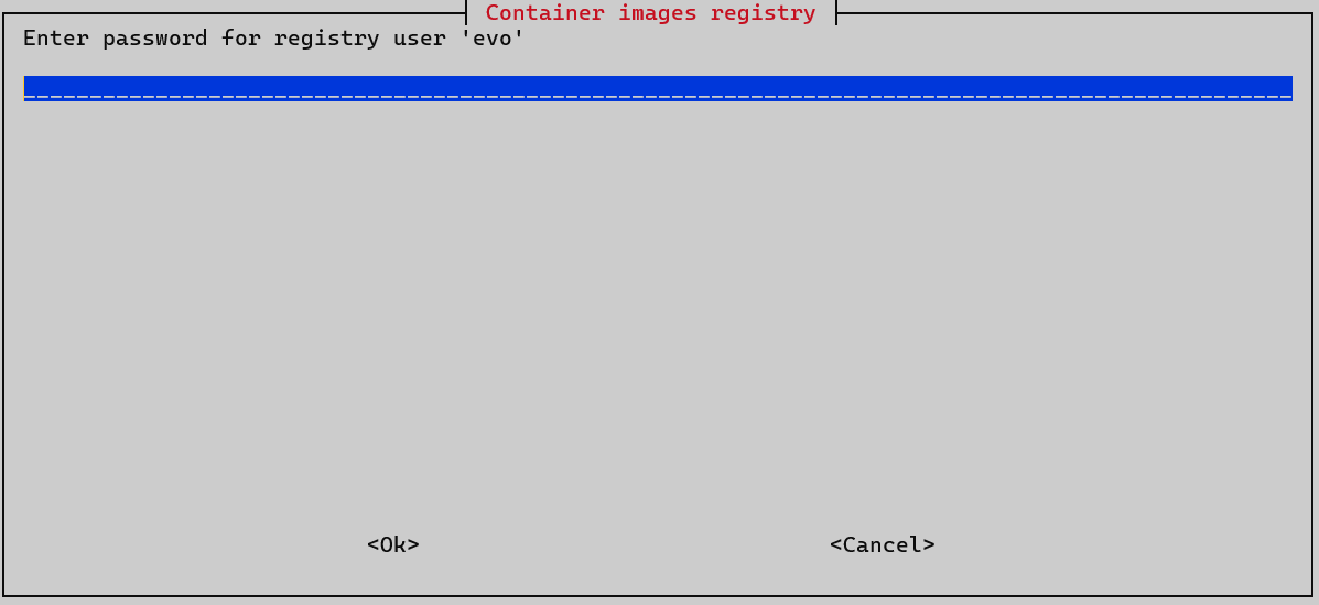 images registry pass