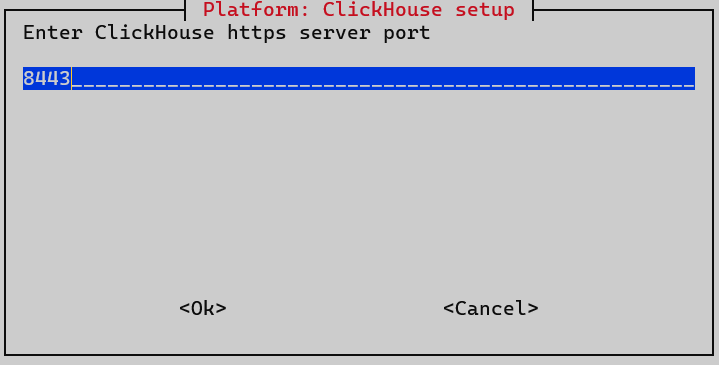 install clickhouse https port