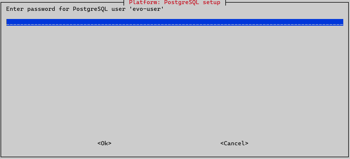platform postgres pass