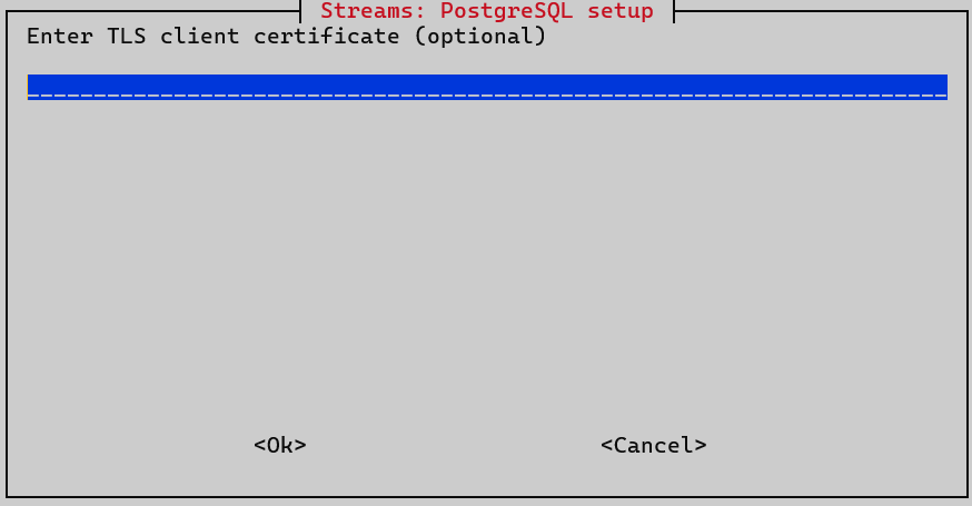 postgres streams tls client cert
