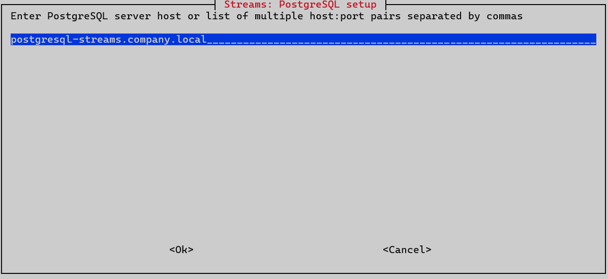 streams postgres hosts