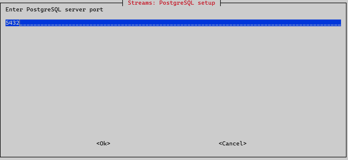 streams postgres port