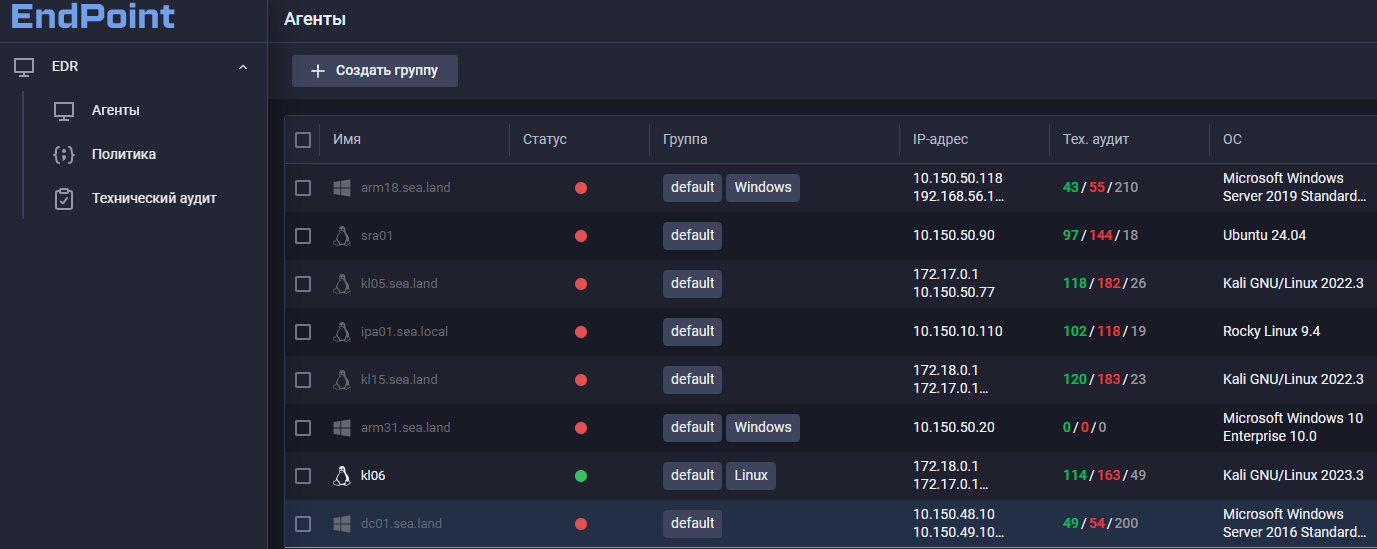 rpoint newly added host