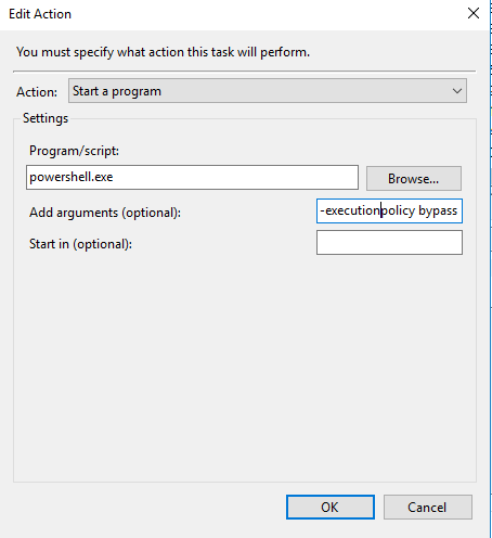microsoft sysmon action config
