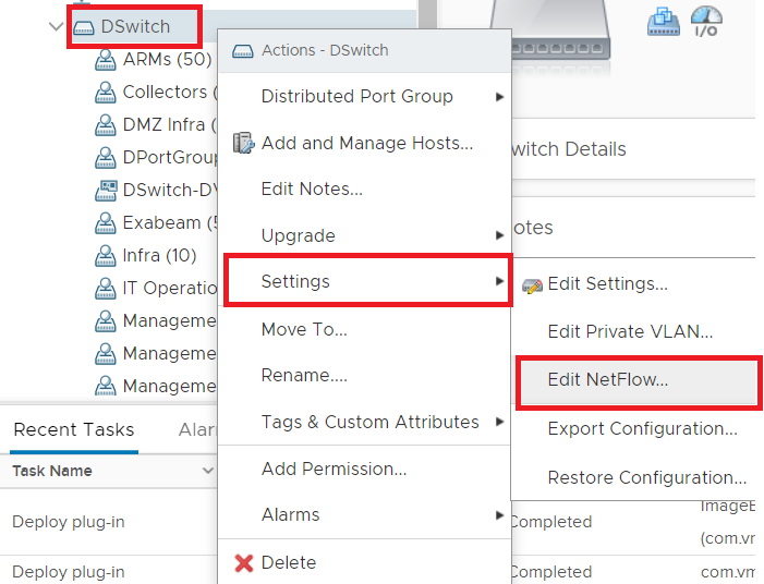 dswitch settings