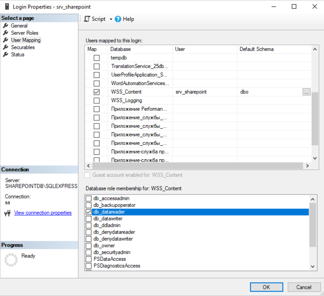 microsoft sharepoint grant account