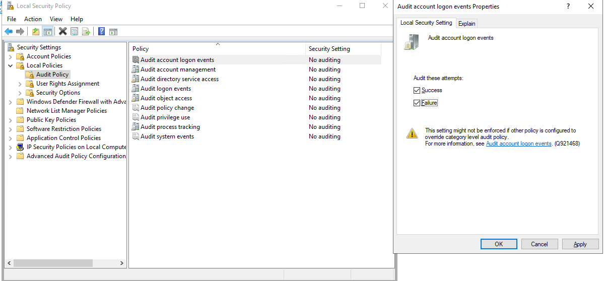microsoft adfs secpol