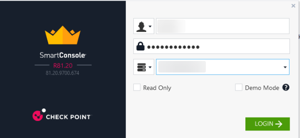 checkpoint ngfw smart console connect