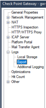 checkpoint ngfw smart console log export