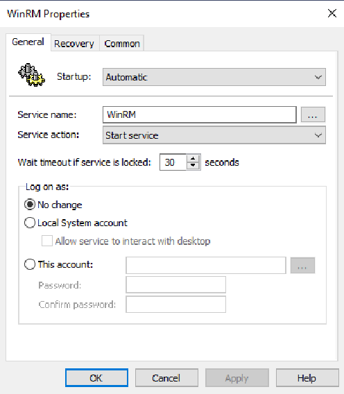 microsoft winrm service configure
