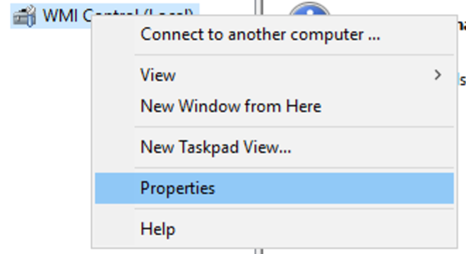 ms windows events wmi properties