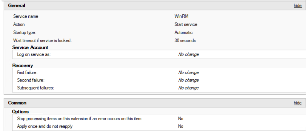 wec winrm policy configure