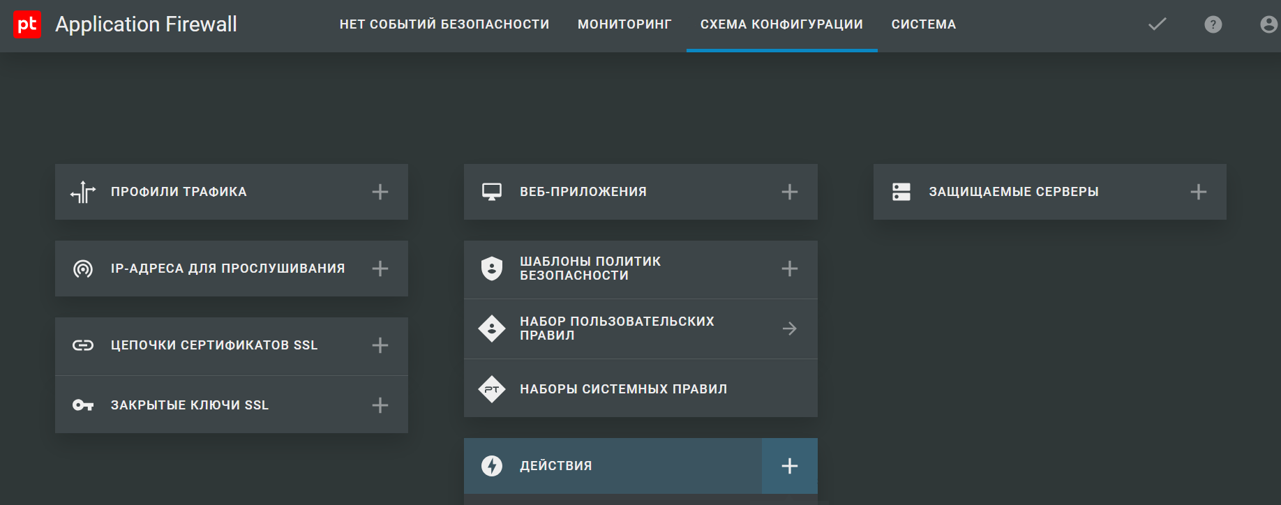 pt af4 configuration