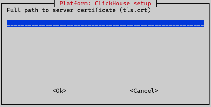 install platform clickhouse client crt