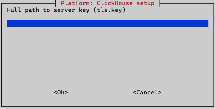 install platform clickhouse client key