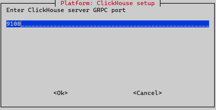 install platform clickhouse grpc port