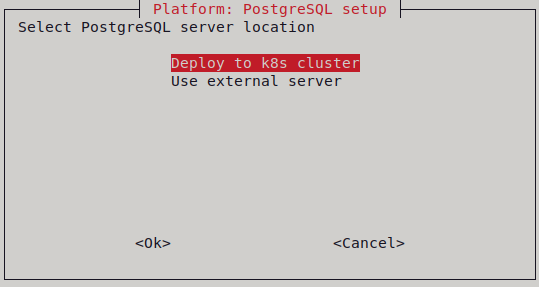 install postgresql setup