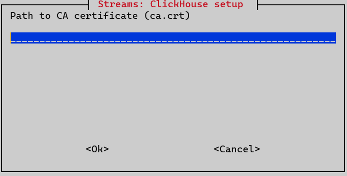 install streams clickhouse path to ca crt