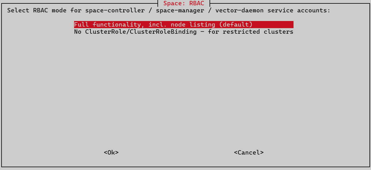 r space rbac